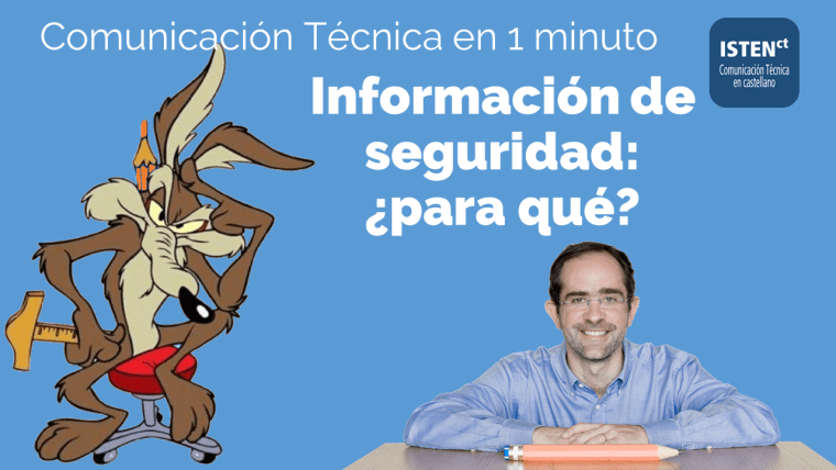 Para qué la información de seguridad en los manuales