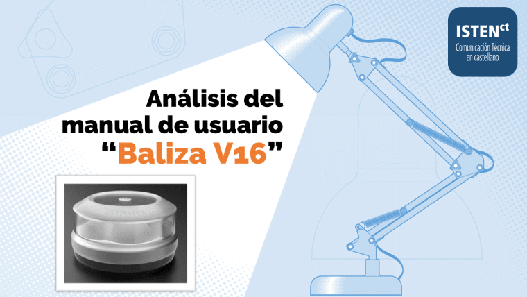 Analisis del manual de usuario de una Baliza V16